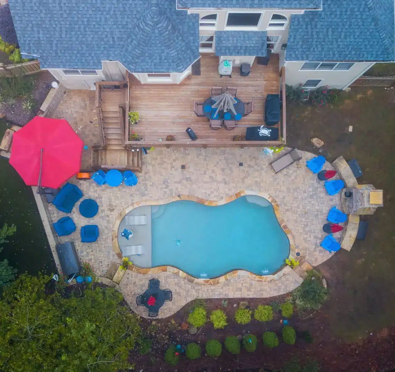 Vinyl liner pool installation process in Austin